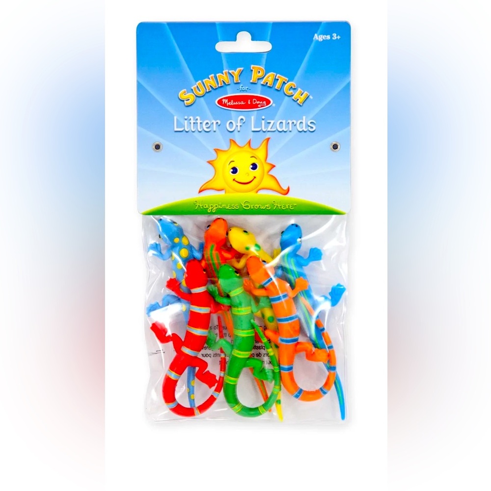 Melissa & Doug - Sunny Patch Litter of Lizards 7 pieces